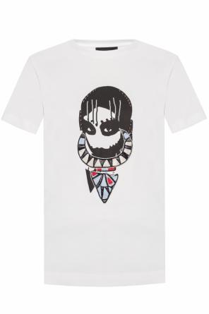 Printed t-shirt, zdjęcie 1 Printed t-shirt od Diesel Black Gold
